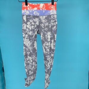 Free Movement Womens XS Wave Rider Camo Tie Dye  Leggings Pants Twilight combo